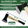 Axt Strend Pro OrgA613 Economy, 800 g, CNToon, Holzgriff Produktbild-Vorschau 2