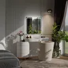 Badspiegel mit LED Beleuchtung - Houston - 60 cm, 60 cm Produktbild-Vorschau 2
