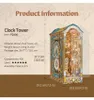 3D-Puzzle, Buchsturm Uhr, Tonecheer, Holz, 430 Teile Produktbild-Vorschau 8