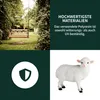 Dekoschafe Gartenfiguren - Lämmer und Schaf Deko für Produktbild-Vorschau 5