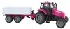 HKG Trattore con rimorchio św-dźw metallo rosa 510241 Anteprima dell’immagine prodotto 14