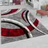 Teppich Wohnzimmer Kurzflor Vintage Handgearbeiteter Produktbild-Vorschau 1