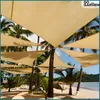 Voile d'ombrage de jardin, étanche, 7x5x5 m, beige, crème, Voir les images du produit 3