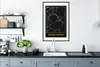 MuchoWow® Gerahmtes Poster Stadtplan - Karte - Baden Baden Produktbild-Vorschau 4