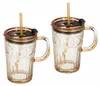 Relaxdays Trinkgläser 2er Set, Getränkebecher mit Deckel & Produktbild-Vorschau 10