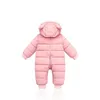 Baby Winter Overall mit Kapuze, Strampler Schneeanzug Produktbild-Vorschau 2