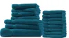 6er Set Frottee 4x Handtücher 2x Duschtücher Elegance 100% Produktbild-Vorschau 3