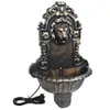 vidaXL Wandbrunnen Löwenkopf Design Bronze Produktbild-Vorschau 3