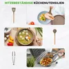 NutriChef Küchen-Komplettset Marmor-Grau – 22-teilig mit Produktbild-Vorschau 4