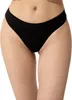 Yenita® String-Tanga Ribbed Collection S schwarz Produktbild-Vorschau 1