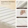 101cm Samt Sitzbank, Polsterbank Metallbeine,Beige Produktbild-Vorschau 4