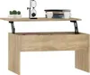 vidaXL Konferenčný stolík Sonoma Dub 80x50,5x41,5 cm Náhľad obrázku produktu 7