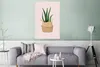 MuchoWow® Poster Pflanzen - Aloe Vera - Pastell - Rosa Produktbild-Vorschau 5
