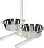 Kerbl Futterbar mit Ständer 2x2,8 L 43 cm Weiß Produktbild-Vorschau 6