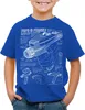 style3 Phaser 2265 Blaupause T-Shirt Kinder NCC-1701 star Produktbild-Vorschau 1