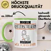Katzenbetreuerin Tasse Geschenk Ich Bin Katzenbetreuerin Produktbild-Vorschau 3
