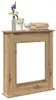 vidaXL Kaminumrandung Artisan-Eiche 75x20x87,5 cm Produktbild-Vorschau 3