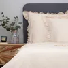 HOMLA MOISES bavlněné béžové krajkové povlečení 200x220 cm Náhled obrázku produktu 2