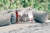MuchoWow® Outdoor Kissen - Malerei - Architektur - Baum - Produktbild-Vorschau 2