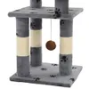 vidaXL Katzen-Kratzbaum mit Sisal-Säulen 65 cm Produktbild-Vorschau 4