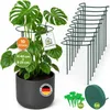 TTL GARDEN Strauchstützen 10er Set 40x25cm + Klettband + Produktbild-Vorschau 1