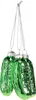 Christbaumschmuck Glas Weihnachtsgurke 8.5cm grün Produktbild-Vorschau 6