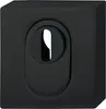 Kernziehschutz Rosette PZ Edelstahl ø 52x12mm außen eckig - Produktbild-Vorschau 1