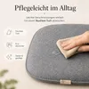 SILUK gemütliches Sitzkissen aus Filz 40cm x 40 cm - Produktbild-Vorschau 6