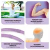 MAXXMEE Hula Hoop Reifen 2er Set Lila, Sport & Fitness, Produktbild-Vorschau 3