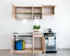 Sora - Cucina, Marrone Rovere, Modulabile, Elettrodomestici Anteprima dell’immagine prodotto 6
