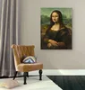 Stampa su tela - Leonardo da Vinci, Monna Lisa - 80x60 cm Anteprima dell’immagine prodotto 2