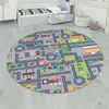 Spielteppich Kinderteppich Kinderzimmer Straßenteppich Mit Produktbild-Vorschau 1