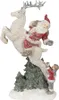 Statuetta di Babbo Natale Clayre & Eef 33 cm in poliresina Anteprima dell’immagine prodotto 1