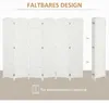 HOMCOM Paravento a 6 pannelli 240 x 170 cm Divisorio in Anteprima dell’immagine prodotto 5
