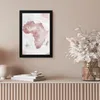 MuchoWow® MuchoWow® Gerahmtes Poster Karte - Afrika - Produktbild-Vorschau 6