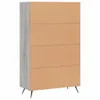 [Home] Highboard Grau Sonoma 69,5x31x115 cm Holzwerkstoff , Produktbild-Vorschau 8