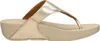 FITFLOP Lulu Lederen Teenslipper - Microwobbleboard-zool Productafbeelding-voorbeeld 5