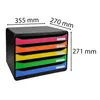 Exacompta Schubladenbox BigBox Plus Horizon Quer 5 Produktbild-Vorschau 3