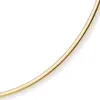 3mm Halsreif Collier Omegareif Omegakette 750 Gold Gelbgold Produktbild-Vorschau 1