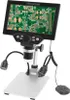 B1200 digitální mikroskop, 7" LCD displej, 12 MP, 1-1200x Náhled obrázku produktu 1