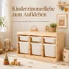 Vinyl-Sticker-Set für IKEA TROFAST, 6 Stück, beige Náhled obrázku produktu