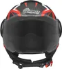 Germot Motorrad Jethelm GM 650 Matt Schwarz/Fluo-Gelb-S Produktbild-Vorschau 5