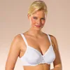 A woman wearing a white minimizer bra. Produktbild-Vorschau