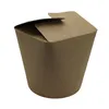 50 Braune Faltboxen Asiaboxen Ø 95-100 x 102 mm 750ml Produktbild-Vorschau 3