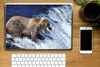 MuchoWow® Laptop Aufkleber Sticker Cover Bär - Fisch - Produktbild-Vorschau 2