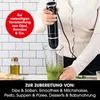 GOURMETmaxx Stabmixer inkl. Rühraufsatz und Messbecher - Produktbild-Vorschau 3