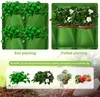 Merco Wall Grow Bag 36 textilní květináče na zeď černá Náhled obrázku produktu 4