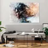 Bilder auf glas - Frau Abstraktion - 120x80cm - Glasbilder Produktbild-Vorschau 6