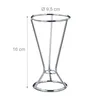 Porte-frites Relaxdays, en acier inoxydable, pour cornets Voir les images du produit 4