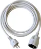 Kunststoff-Verlängerung Weiß 3m H05VV-F 3G1,5 Produktbild-Vorschau 1